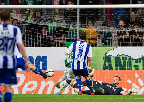 Wanderson Do Carmo, GAIS, har ett avslut som räddas av
