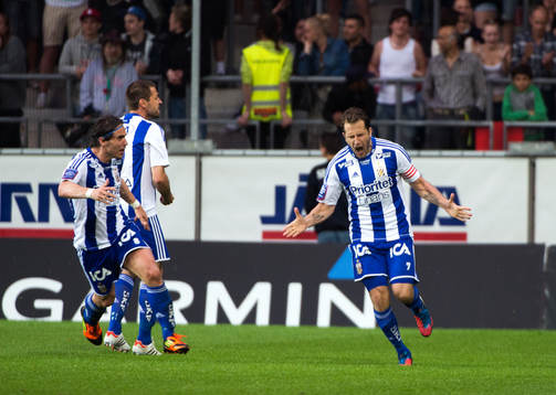 Tobias Hysén, IFK Göteborg, jubel