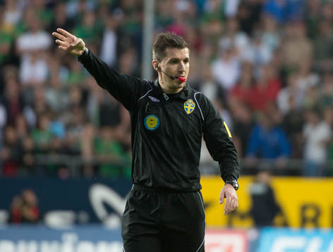 Bojan Pandzic fick hoppa in som huvuddomare (domare)
