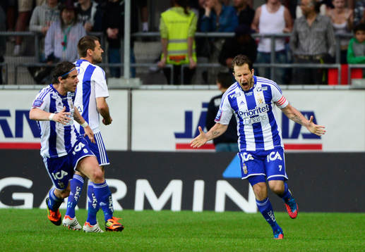 Tobias Hysén, Göteborg jubel