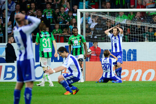 Tobias Hysén, Göteborg deppar