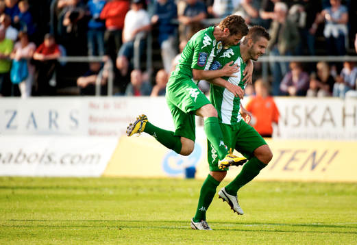 Andreas Dahl, Hammarby. Jubel. 1-1