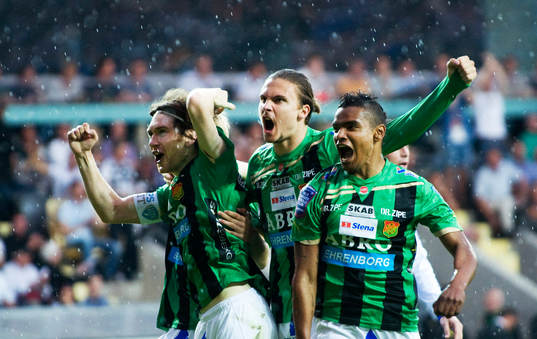 1-0 Markus Gudstafsson, Gais (jubel)