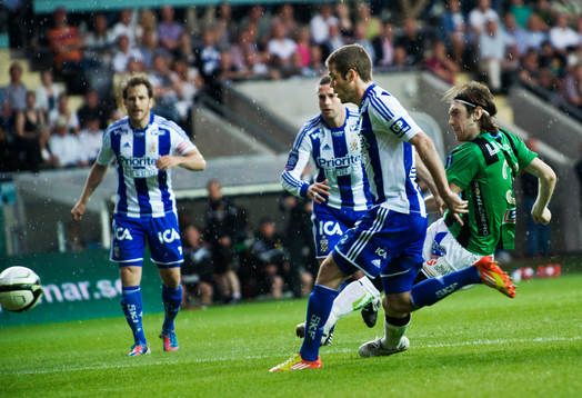 1-0 Markus Gudstafsson, Gais