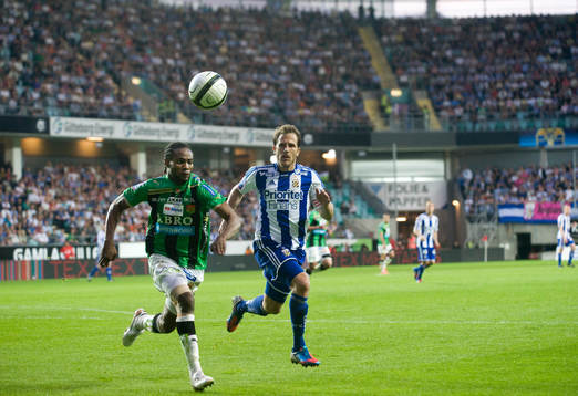 Reuben Ayarna, Gais, och Tobias Hysén, IFK Göteborg