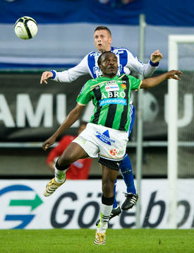 Kjetil Waehler, IFK Göteborg och Peter Ijeh, Gais