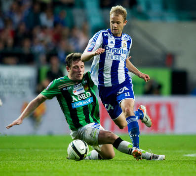 Robin Söder, IFK Göteborg och Calum Angus, Gais