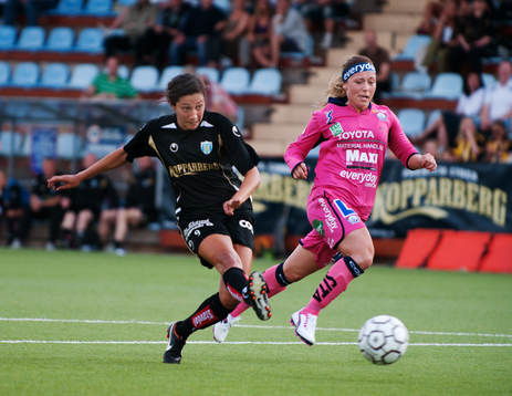 Fotboll, dam, Damallsvenskan, Kopparbergs /Göteborg -