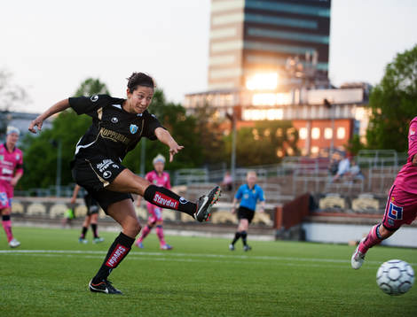 Fotboll, dam, Damallsvenskan, Kopparbergs /Göteborg -