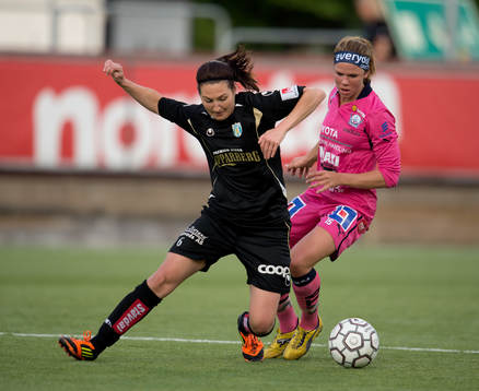 Fotboll, dam, Damallsvenskan, Kopparbergs /Göteborg -