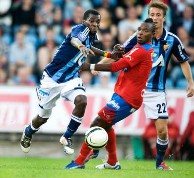 Yussif Chibsah, Djurgården och May Mahlangu, Helsingborg