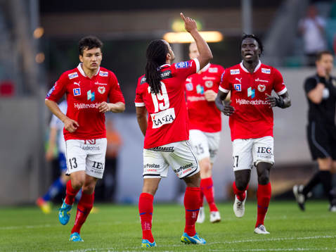 1-1. Kalmar kvitterar. Emin Nouri, Jonathan McDonald, Papa