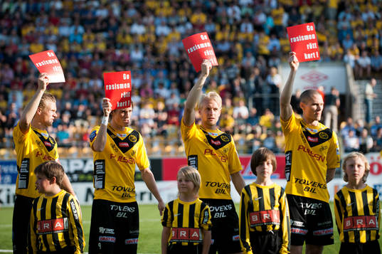 Elfsborg ger rasismen rött kort