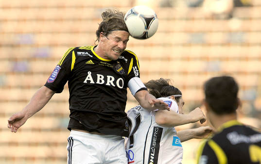 Daniel Tjernström, AIK och Markus Gustafsson, GAIS
