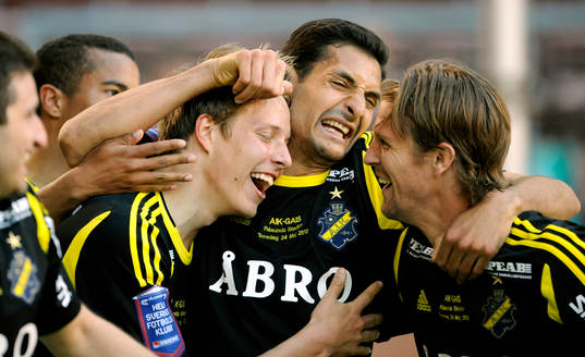 Viktor Lundberg, AIK jubel