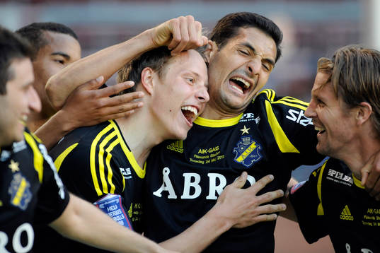 Viktor Lundberg, AIK jubel