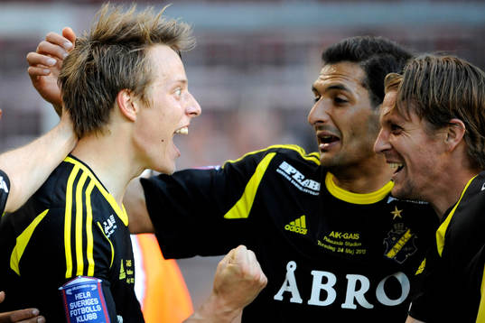 Viktor Lundberg, AIK jubel