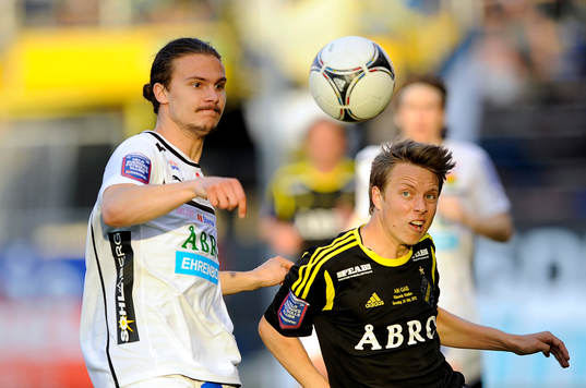 Viktor Lundberg, AIK och Erik Johansson, GAIS