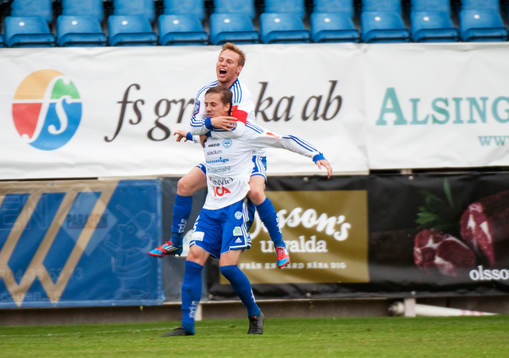 Sebastian Göransson, Värnamo. 2-1. Jubel