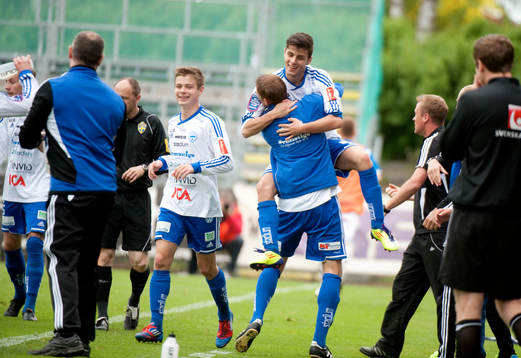 Behar Ferizi, Värnamo. 1-1. Jubel