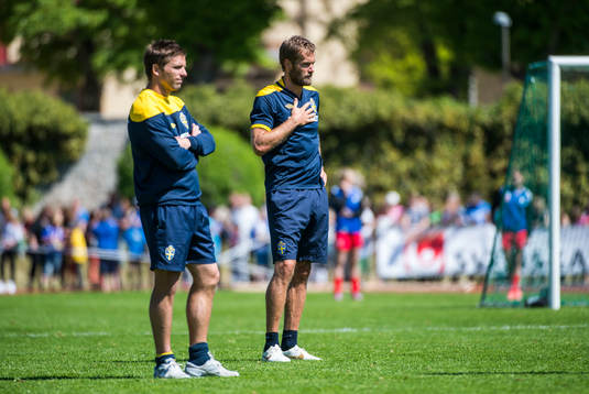 Sverige tränar i Visby