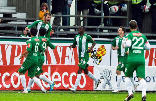 Christophe Lallet, Hammarby, jubel