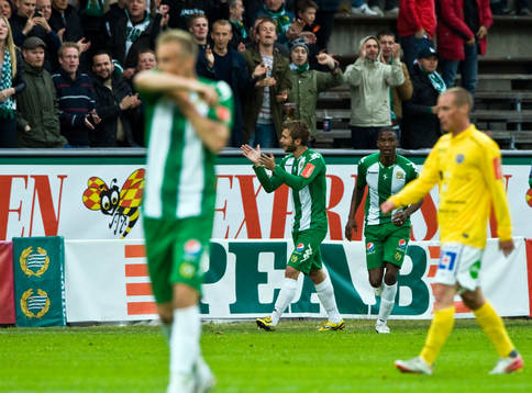 Christophe Lallet, Hammarby, jubel