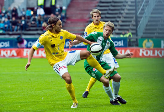 Johannes Vall, Falkenberg och Mikael Rynell, Hammarby