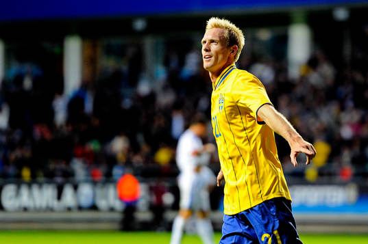 Christian Wilhelmsson, Sverige, jubel