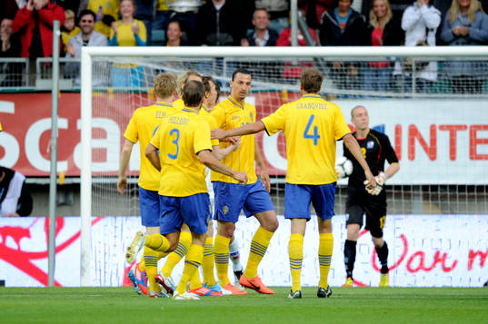 Zlatan Ibrahimovic, Sverige gör 1-0