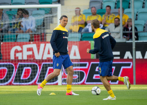 Uppvärming, Zlatan Ibrahimovic, Sverige