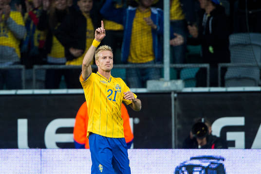Christian Wilhelmsson, Sverige, jubel