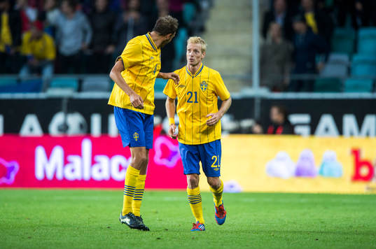 Andreas Granqvist och Christian Wilhelmsson, Sverige