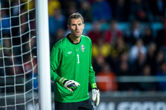 Andreas Isaksson, målvakt, Sverige