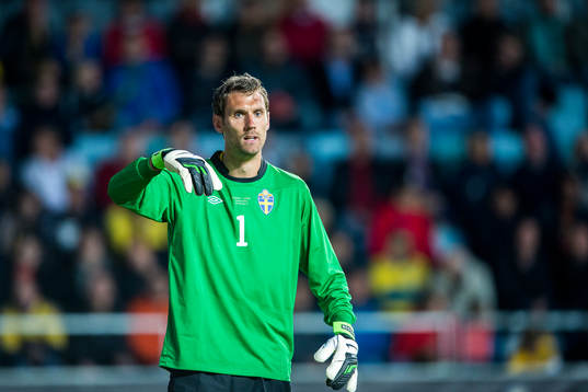 Andreas Isaksson, målvakt, Sverige