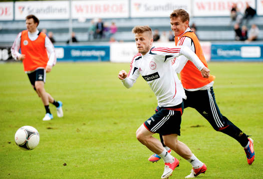 Niki Zimling och Andreas Bjelland