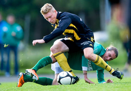 Joel Svensson, IFK Hässleholm och Kristian Eriksson,