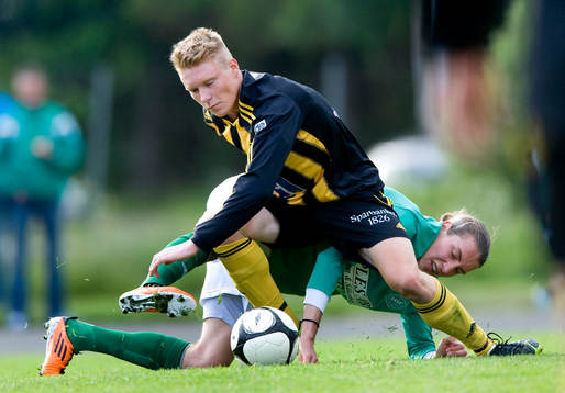 Joel Svensson, IFK Hässleholm och Kristian Eriksson,