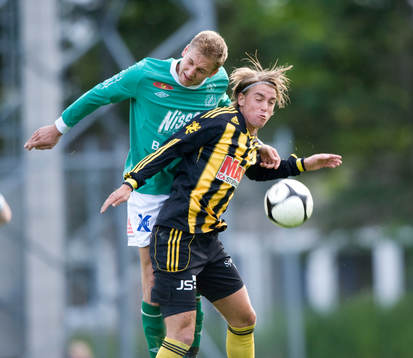 Alexander Björnlund, IFK Hässleholm och Martin Olofsson,