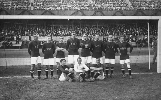 Olympiska spelen i Stockholm 1912 officiella. Danmarks