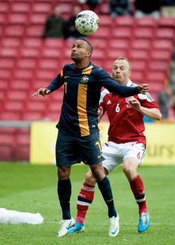 Archie Thompson, Australien och Lars Jacobsen, Danmark