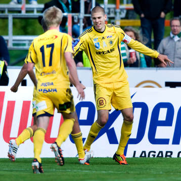1-0 Robin Simovic, Ängelholm, jubel