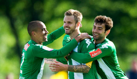 1-1 Andreas Dahl, Hammarby, jubel