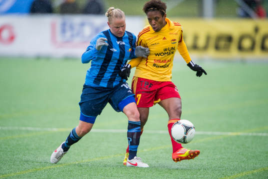 Sofia Nilsson, Djurgården och Elaine Moura, Tyresö
