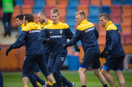 Pontus Wernbloom, Sebastian Larsson och Anders Svensson