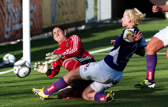 Susanne Nilsson, målvakt, AIK, Sofia Karlsson, Jitex