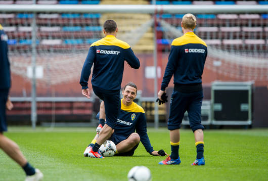 Zlatan Ibrahimovic skojar runt