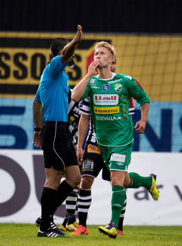 Anders Ljunggren Eriksson, Ljungskile, jubel vid 0-1