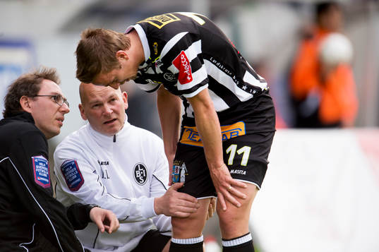 Fredrik Olsson, Landskrona skadad, skada