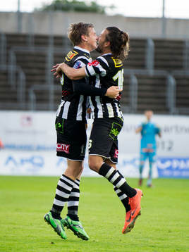 Philip Andersson, Patrik Åström, Landskrona jubel